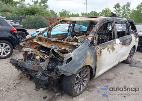 2020 Toyota Sienna Xle Premium из США, поврежденный, VIN 5TDDZ3DC7LS233159